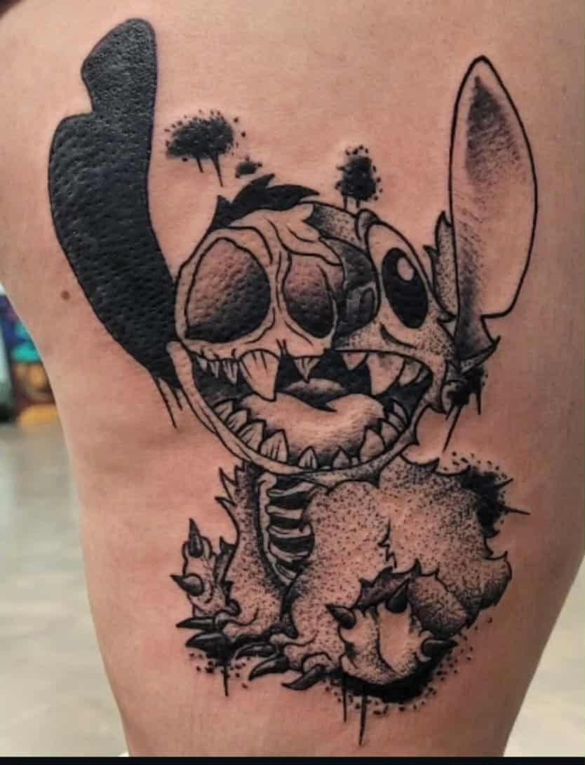 Illustrative tattoo by Seth Wood - Cursed Ink Society artistry